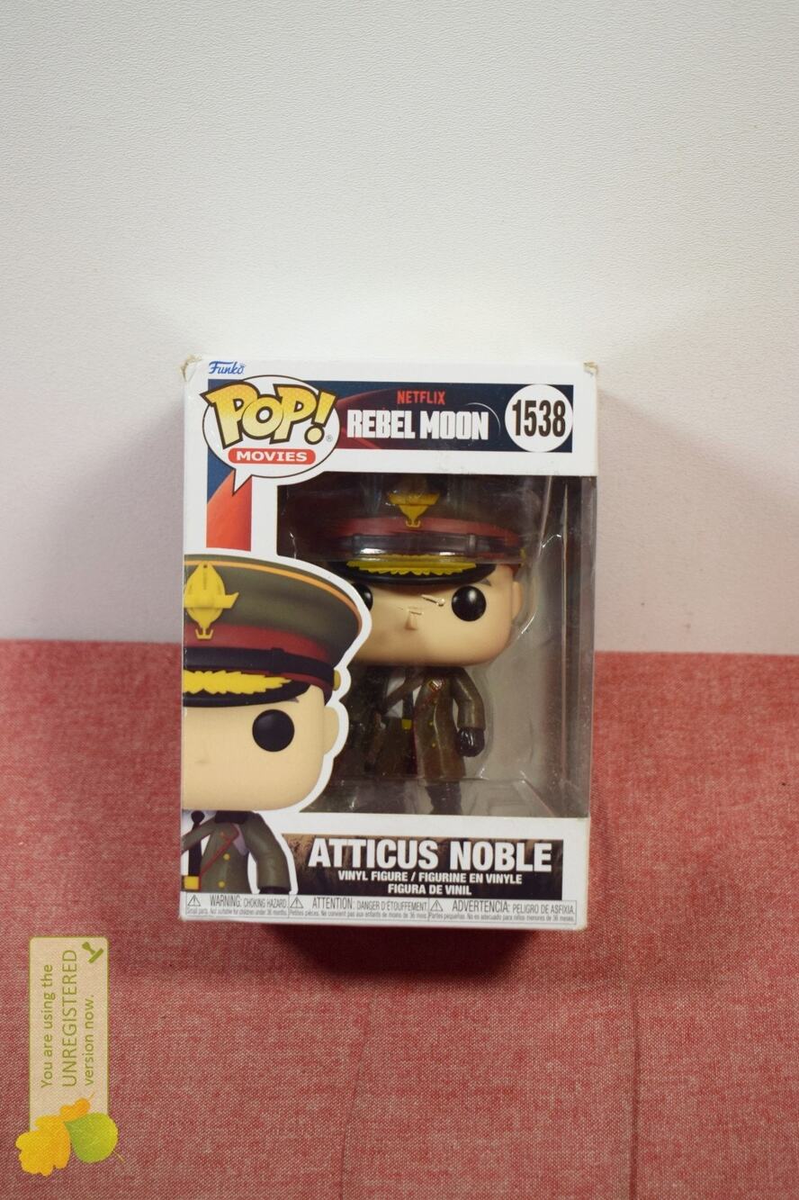 Funko POP! Movies Rebel Moon Atticus Noble Vinyl Figure #1538 (Pack Wear)